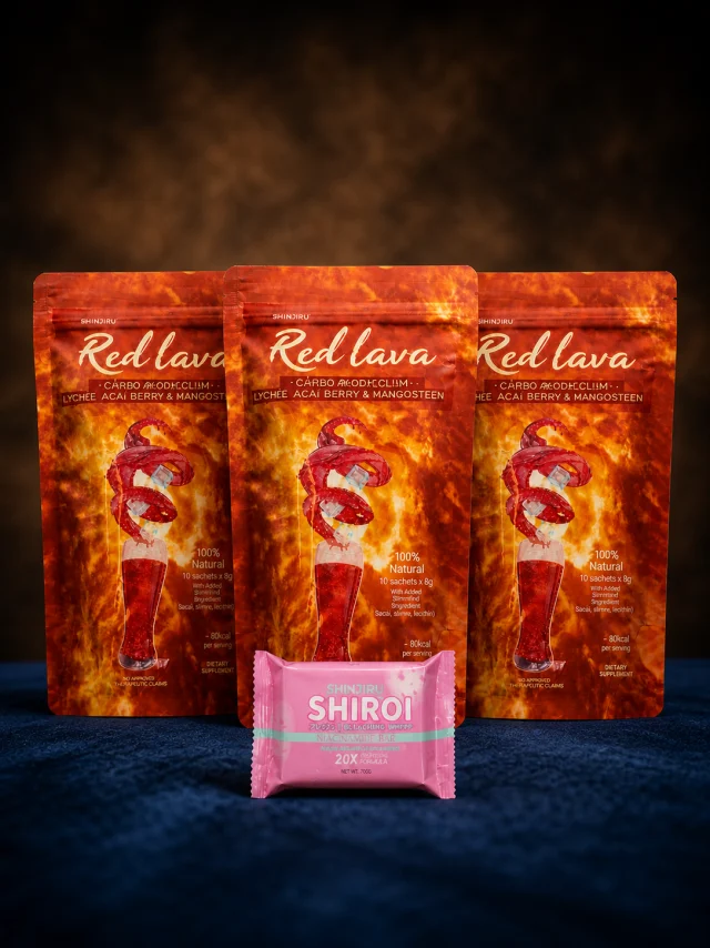 Red Lava Best Package — 3 Red Lava plus 1 free Shiroi Whitening Soap