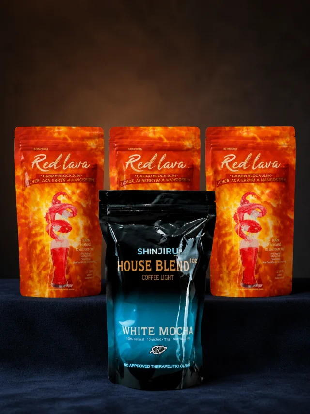 Red Lava Best Package plus free House Blend Coffee